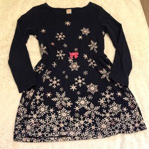 Gymboree snowflake dress - 10
